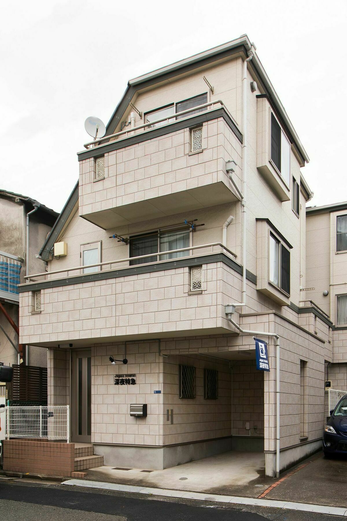 Japan Hostel Shinya Tokkyu Tokyo Exterior photo